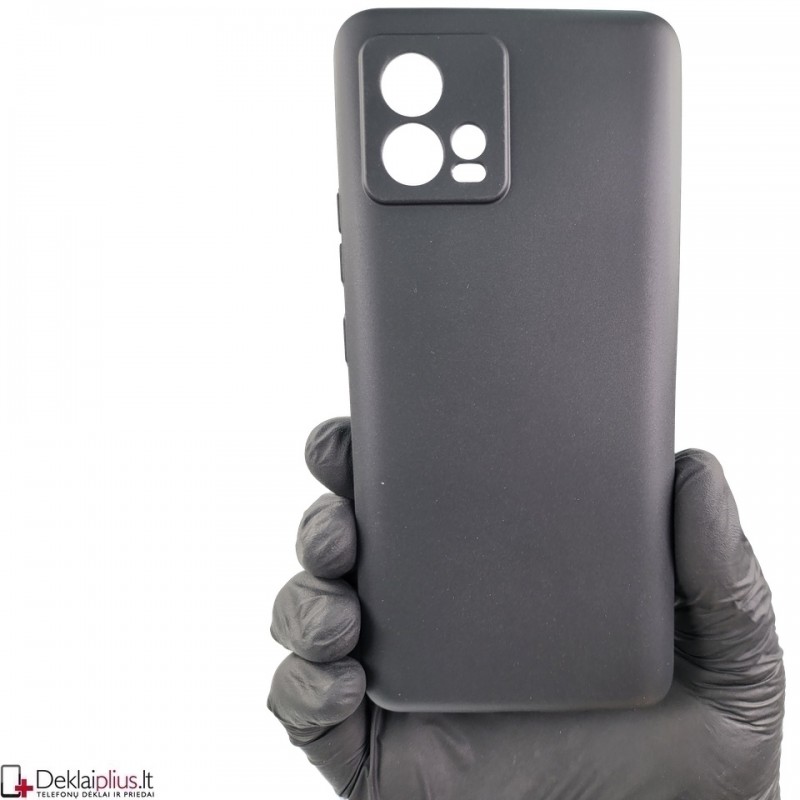 Silikoninis plonas 1mm. storio dėklas - juodas (Motorola Moto G72) Silikoninis plonas 1mm. storio dėklas - juodas (Motorola Moto G72)